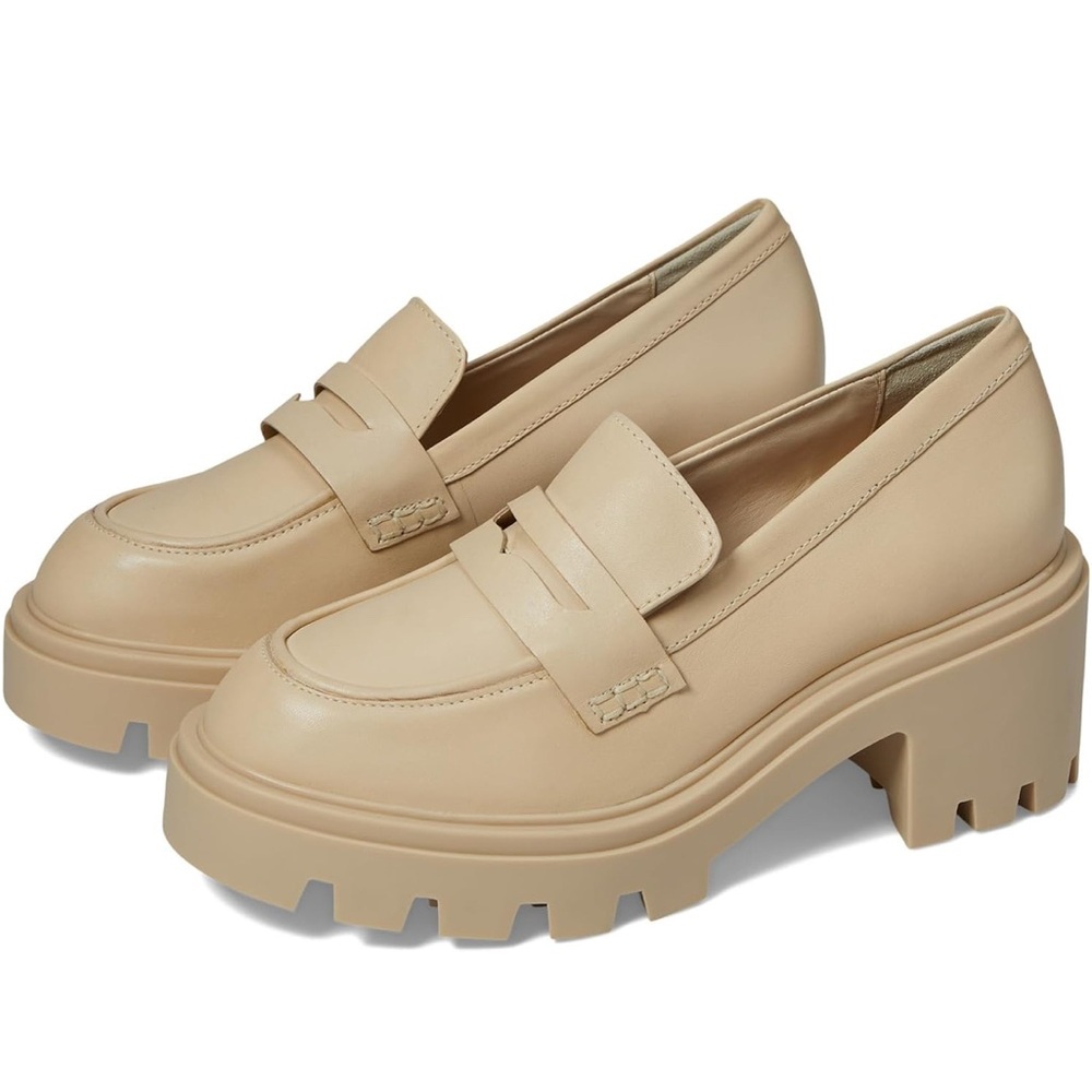 NEW Schutz Viola Tractor Leather Loafer